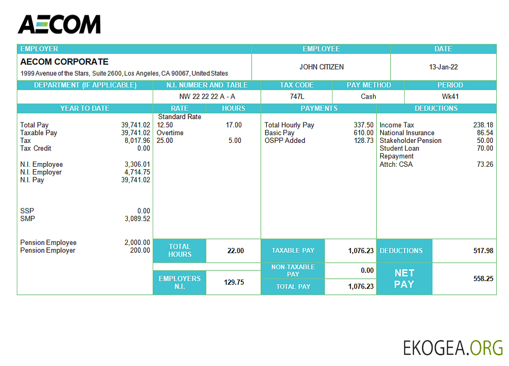 Entreprise de construction américaine AECOM